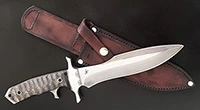 JN Handmade Knives cleaver damascus 4